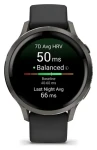 Garmin Venu 4 41 mm čierna / Chytré hodinky / 1.2 "AMOLED / GPS / Wi-Fi / 5 ATM (010-03013-02)
