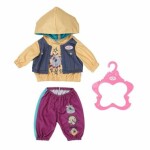 ZAPF Creation Baby Born Hoody Doll Outfit set oblečenie pre bábiky - 43 cm