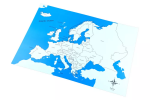 Moyo Montessori Moyo Montessori Kontrolná mapa - Európa Nová - s popiskami
