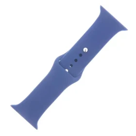 Forever Silikónový remienok S/M pre Apple Watch 42/44/45 mm modrá (STRAPWA45SMTFOBL)