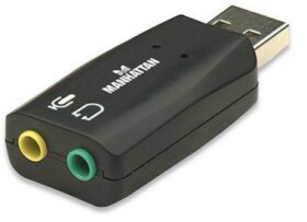 Manhattan zvuková karta / Hi-Speed USB / 3-D (150859-MA)