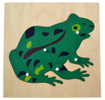 Moyo Montessori Moyo Montessori Puzzle - žaba