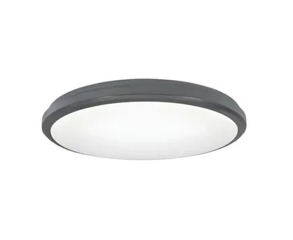 Nova Luce TOMMY R TOP GREY sivá / Stropné svietidlo / IP54 / 30 W (9521001)