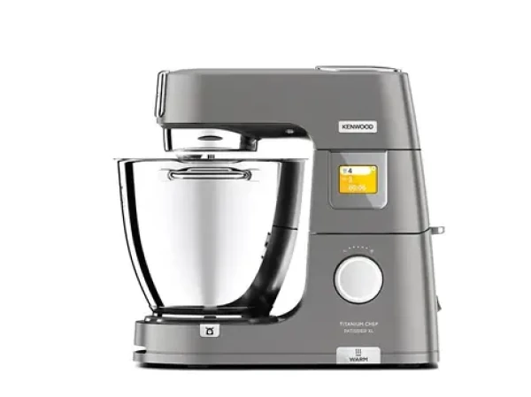 Kenwood KWL 90.004 SI Titanium Chef Patissier XL strieborná / kuchynský robot / 1400 W / 7l (KWL90.004SI)