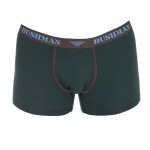 Bushman boxerky Edward 3Pack tmavohnedé/tmavošedé/svetlomodré M