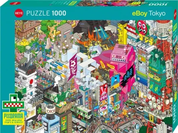 HEYE Puzzle Pixorama: Tokijské pátranie