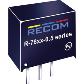 RECOM R-786.5-0.5 DC / DC menič napätia, DPS 6.5 V/DC 0.5 A 3.75 W Počet výstupov: 1 x; R-786.5-0.5