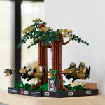 LEGO® 75353 naháňačka na planéte Endor dioráma