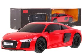 RASTAR Auto na diaľkové ovládanie R / C Audi R8 Rastar 1:24 červené