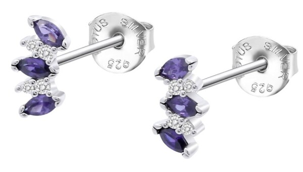 Lotus Silver Strieborné náušnice so zirkónmi Sinfos LP3630-4/2