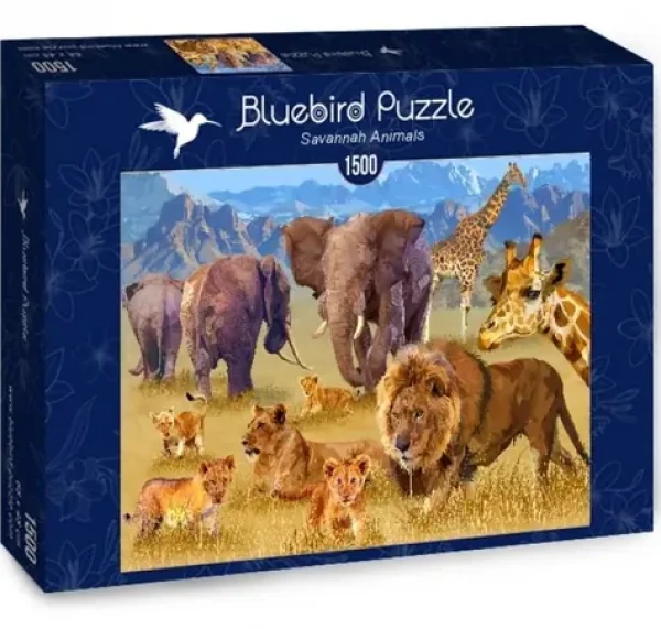 BlueBird Puzzle Zvieratá za savany