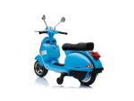 Mamido Detský elektrický skúter Vespa modrá