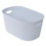 Belli e Forti RATA biela / Kôš na bielizeň / plast / 60 l