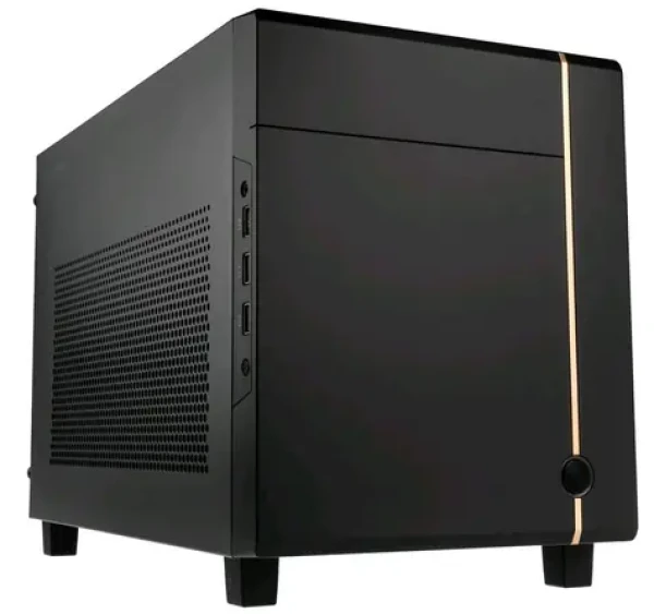 SilverStone SST-SG14B Sugo čierna / Mini-ITX / 2x USB 3.0 + 1x USB 2.0 / 1x 120mm / bez zdroja (SST-SG14B)
