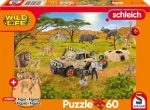Schmidt Puzzle Schleich: V savane