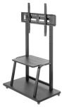 Manhattan Mobilný stojan na TV / 37 "-100" / VESA 800x600 / nosnosť 150 kg / nastaviteľná výška / kolieska (462334)
