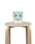 Playgro - Zaspávacia lampička medvedík s projektorom - zeleno-biely