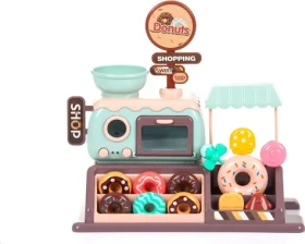 CHIPOLINO Hracia sada: Obchod s donutmi