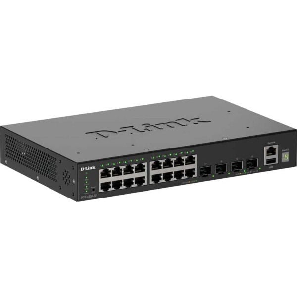 D-Link DGS-1530-20/E sieťový switch SFP +; DGS-1530-20/E