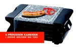SOVIO SV-104 Raclette gril / 650W / 20x19 cm (SV104-7466)
