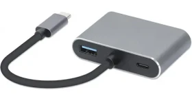 Hub USB-C 4v1 / 4K @ 30Hz / VGA (IUCHCHDVGA)