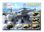 Mamido Mamido Stavebnica policajné vozidlo SWAT polícia 6v1 343 dielov MT1125