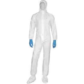 DELTA PLUS Pracovná Jednorazová kombinéza Delta DT115 Farba: Biela, Veľkosť: 2XL (DT115XX)