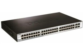 D-Link DGS-1210-52 / 52x Port Gigabit Smart Switch / 48x gigabit RJ45 / 4x gigabit SFP (DGS-1210-52)