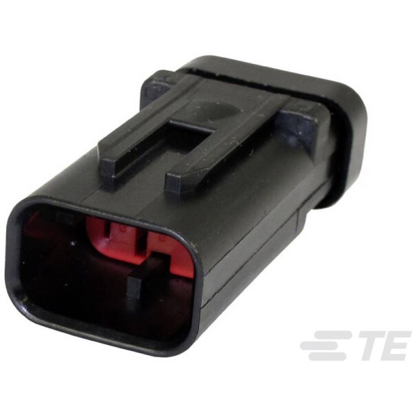 TE Connectivity Konektor pre dosku plošných spojov AMPSEAL16 Počet pólov 3 Raster (rozteč): 4.5 mm 776535-1 1 ks Bag; 776535-1