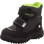 Detské zimné topánky HUSKY1 Black/Light Green Superfit 1-006047-0020 - 27