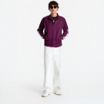 Mikina FRED PERRY Contrast Tape Track Jacket Plum XL