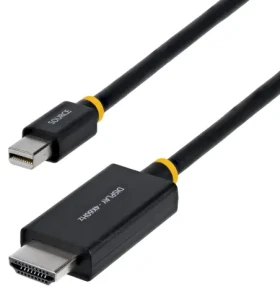 StarTech čierna / Adaptér Mini DisplayPort na HDMI / 2 m / 3840 x 2160 px / 144 Hz (2M-MDP-HDMI2-4K60)