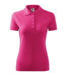 Dámske tričko Pique Polo fialové XL