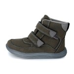 Detská celoročná barefoot obuv Bugga KIVO Dark Brown B00199-23 - 32