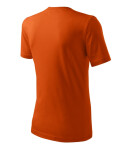 Klasické nové pánske tričko oranžové XL