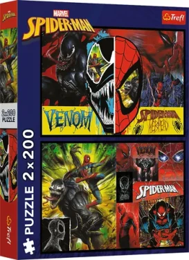 Trefl - Puzzle - Spiderman: Deň a noc