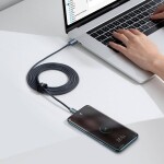 Baseus CAJY000701 Kábel USB-C (M) - USB-C (M) 2 m čierna / 100W (CAJY000701)