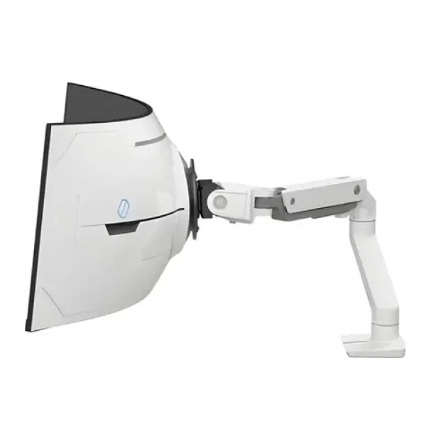 Ergotron HX Desk Monitor Arm VHD Pivot biela / Rameno pre 1 zakrivený monitor / 1000R / nosnosť 17 kg (45-693-216)