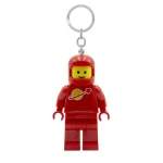 LEGO® Minifigures Spaceman Kozmonaut svietiaci červený / prívesok na kľúče (60LGL-KE10HR)