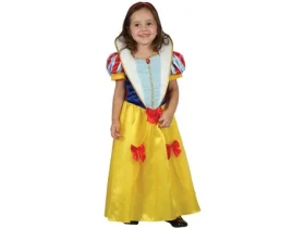 MaDe 01004 - Šaty na karneval - snehulienka, 92-104 cm