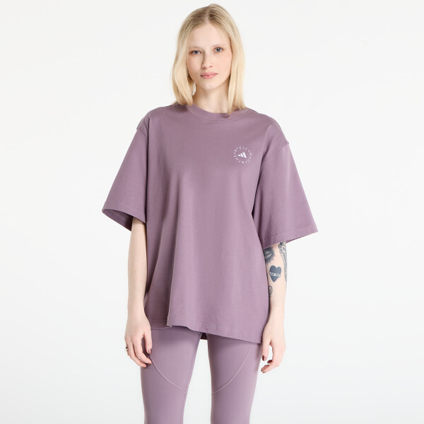 Tričko adidas x Stella Mccartney Loose T-Shirt Legacy Purple M