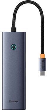 Baseus Hub 7w1 Baseus UltraJoy 7-Port ( USB-C do 1xHDMI4K@30Hz + 2xUSB 3.0 + 1xPD +RJ45 + SD/TF3.0)