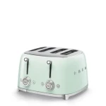 SMEG TSF03PGEU zelená / Hriankovač / 2000 W / 4 sloty / 4 hrianky / 6 stupňov opečenia (TSF03PGEU)