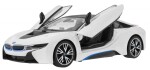 RASTAR Auto na diaľkové ovládanie R / C BMW i8 Rastar 1:14 biele