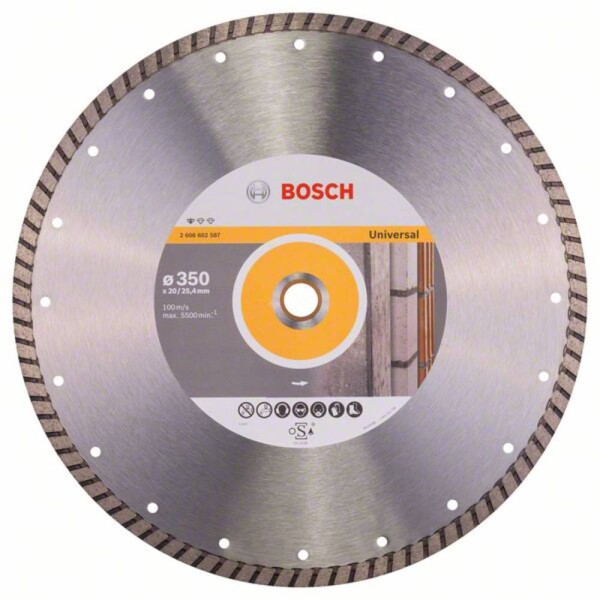 Bosch Accessories 2608602587 Bosch Power Tools diamantový rezný kotúč 1 ks; 2608602587