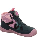 Dievčenská celoročná obuv Superfit barefit TRACE GTX Green/Rose 1-006040-7010 - 33