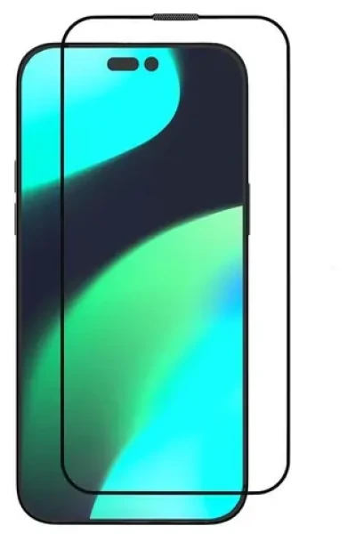 Devia Star Series čierny rámček / Ochranné sklo / iPhone 14 Pro Max / Tvrdené sklo (6938595370045)