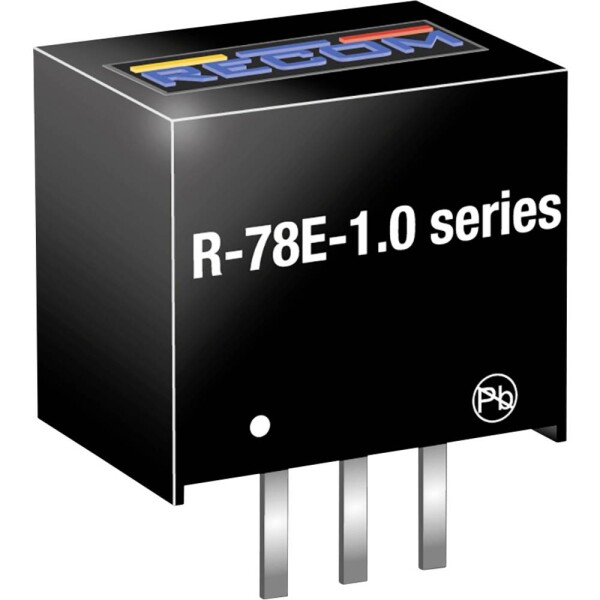 RECOM R-78E3.3-1.0 DC / DC menič napätia, DPS 1 A Počet výstupov: 1 x; R-78E3.3-1.0