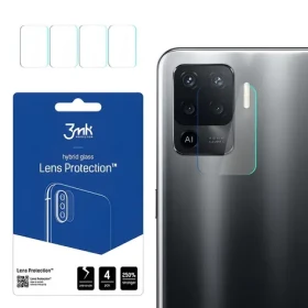 3mk Lens Protection Oppo Reno 5 Lite / Ochranné sklo na fotoaparát / Hybridné sklo / 4 ks