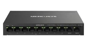 Mercusys MS110CMP / Switch / 8x FE PoE + / 2x GLAN uplink / 115W / Desktop (MS110CMP)